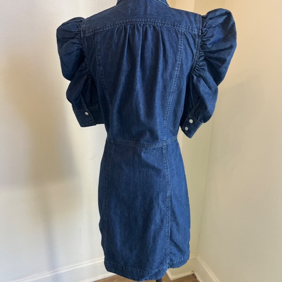 FRAME denim dress with sleeve detail, size S/P - Picture 3 of 4